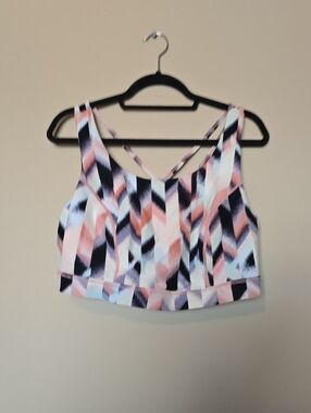 Women's Printed Strappy Sports Bra Torrid 2